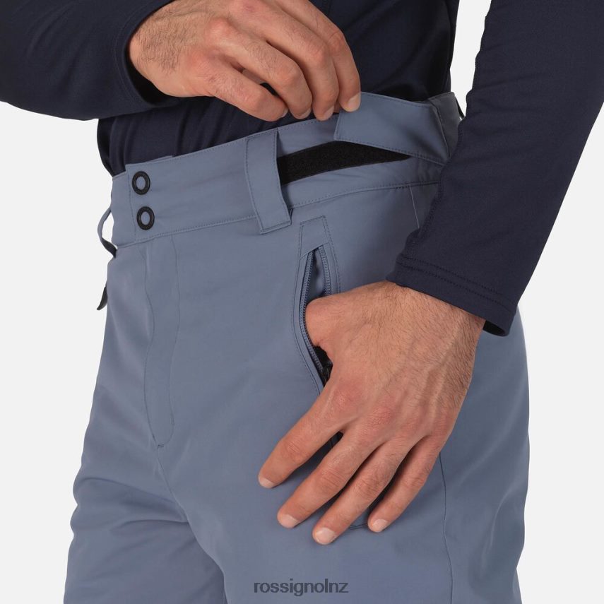 NZ Rossignol Men Rapide Ski Pants Bluegrey F222Z2266 Bottoms