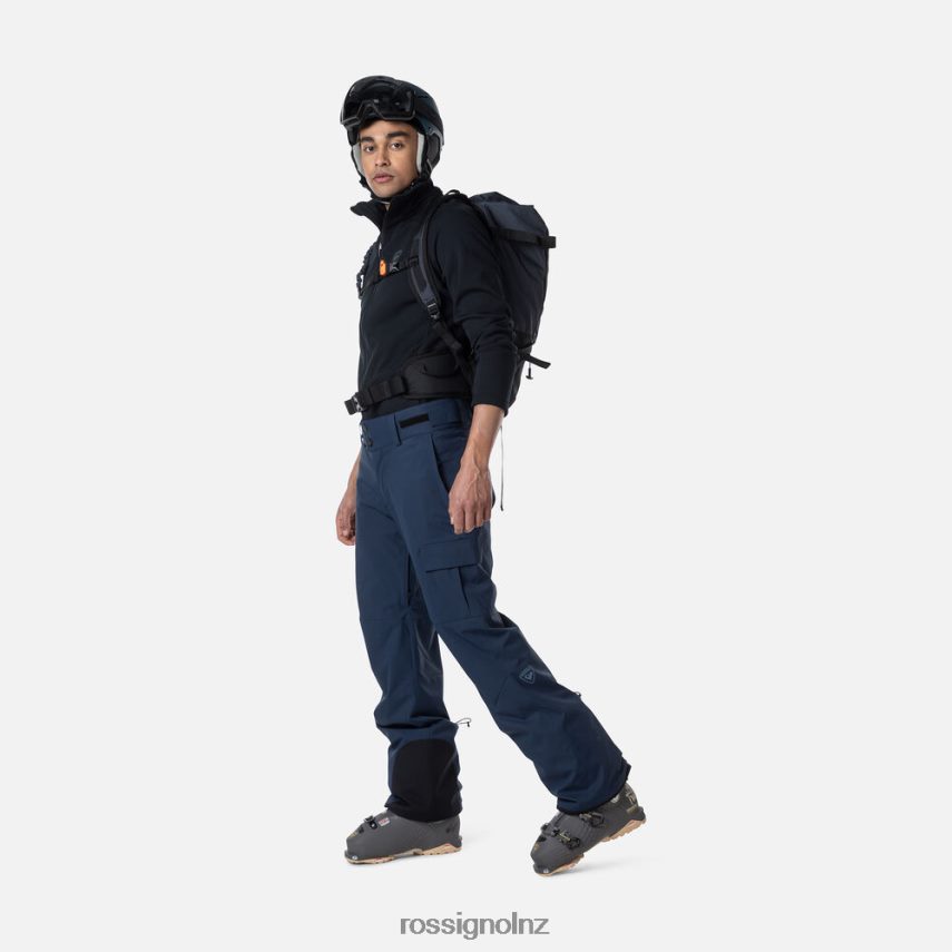 NZ Rossignol Men Relaxed Ski Pants Darknavy F222Z2447 Bottoms