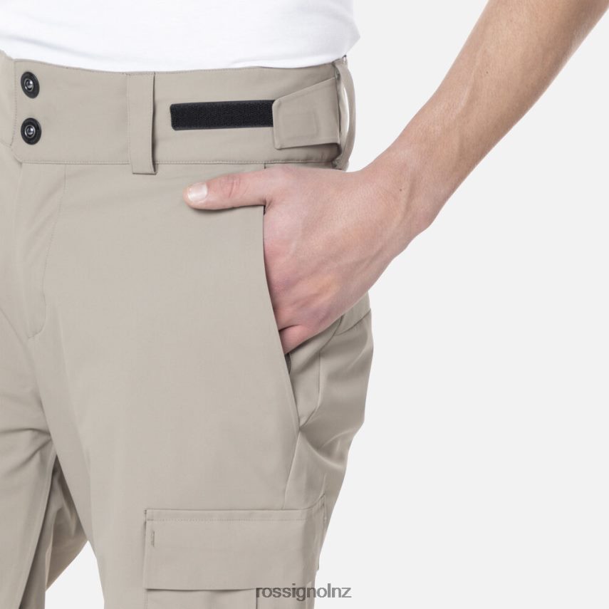 NZ Rossignol Men Relaxed Ski Pants Dune F222Z2439 Bottoms