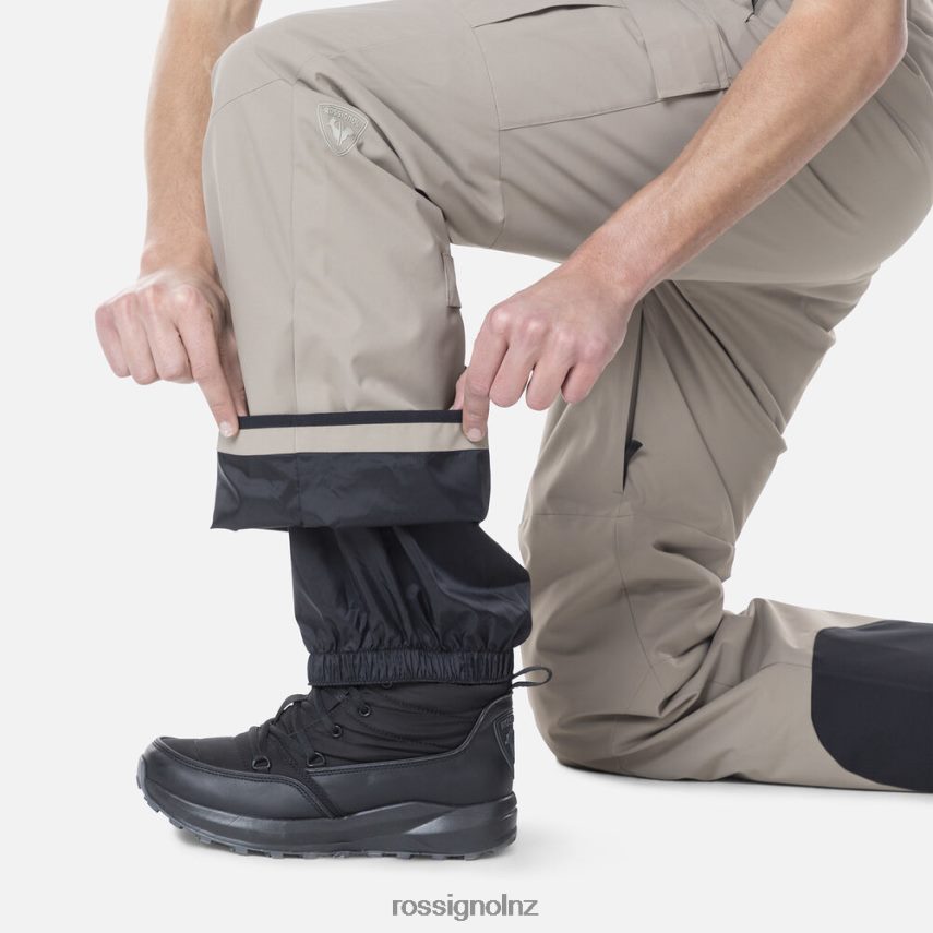 NZ Rossignol Men Relaxed Ski Pants Dune F222Z2439 Bottoms