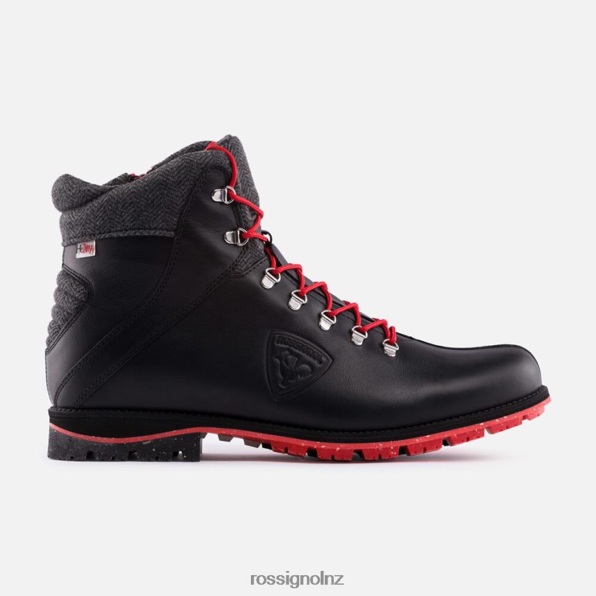 NZ Rossignol Men 1907 Chamonix Boots Black F222Z2583 Footwear