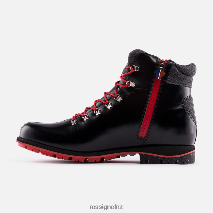 NZ Rossignol Men 1907 Chamonix Boots Shinyblack F222Z2170 Footwear