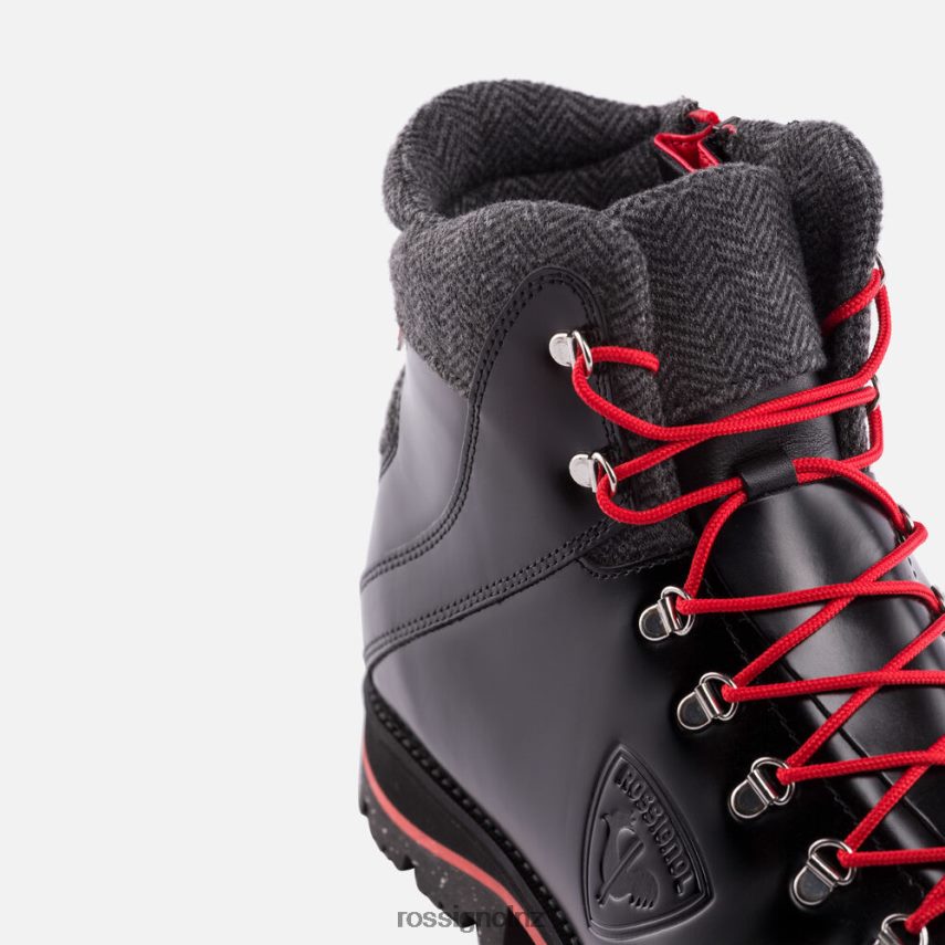 NZ Rossignol Men 1907 Chamonix Boots Shinyblack F222Z2170 Footwear