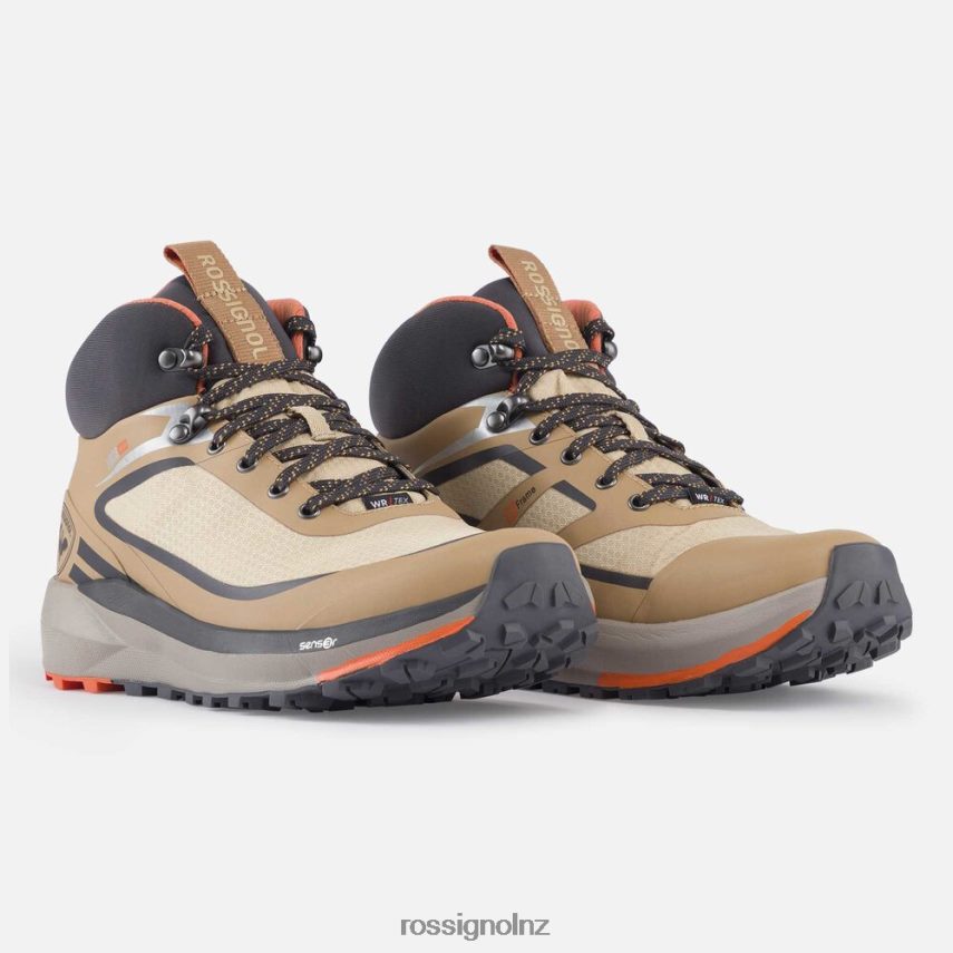 NZ Rossignol Men Camel Waterproof Hiking Shoes Camel F222Z246 Footwear