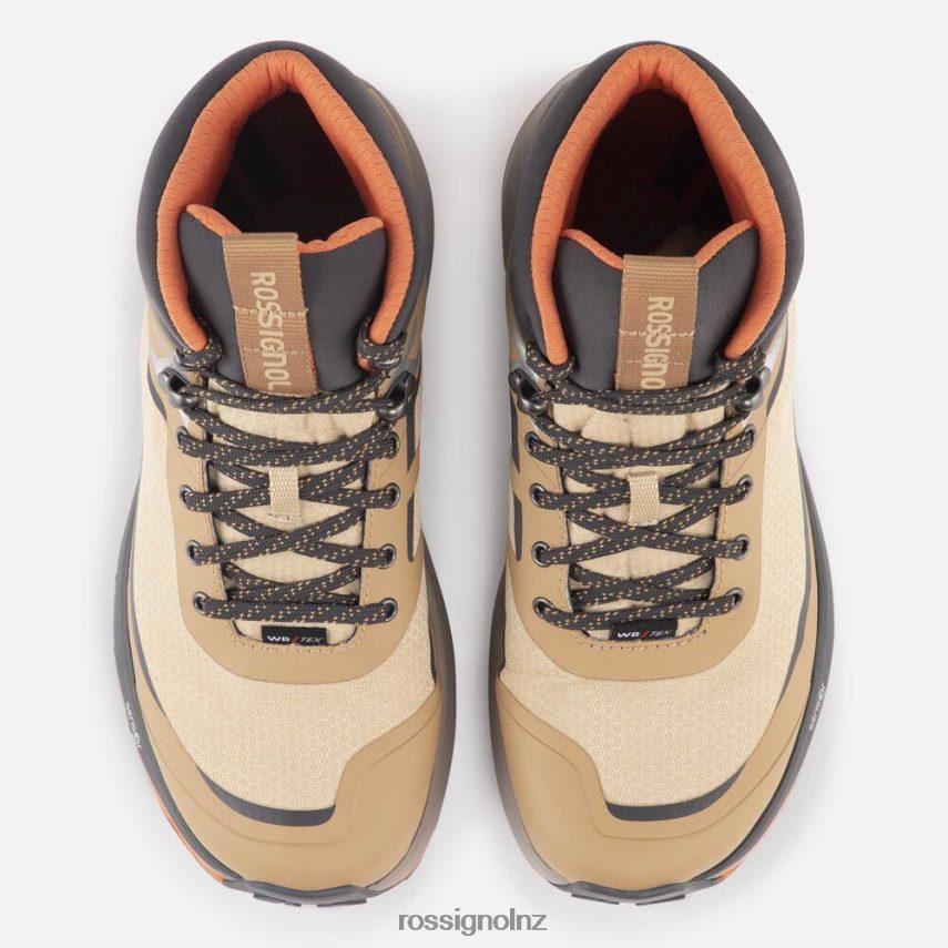 NZ Rossignol Men Camel Waterproof Hiking Shoes Camel F222Z246 Footwear