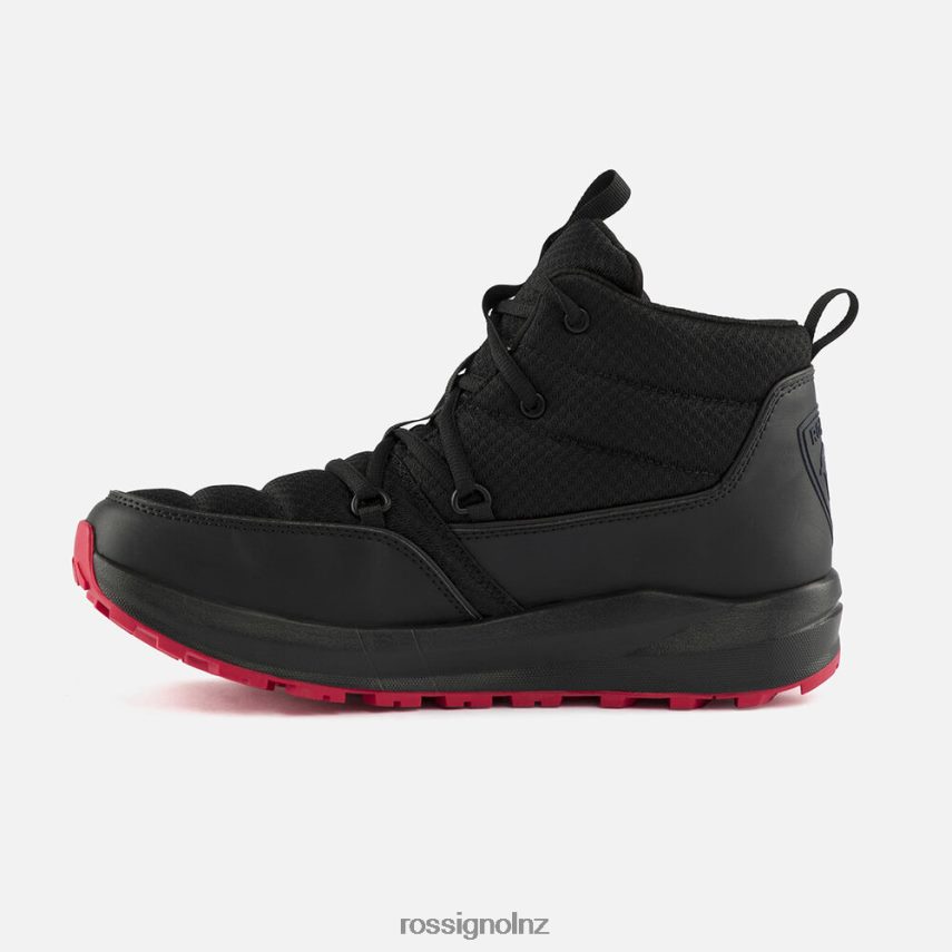 NZ Rossignol Men Resort Apres Ski Boots Black F222Z2211 Footwear