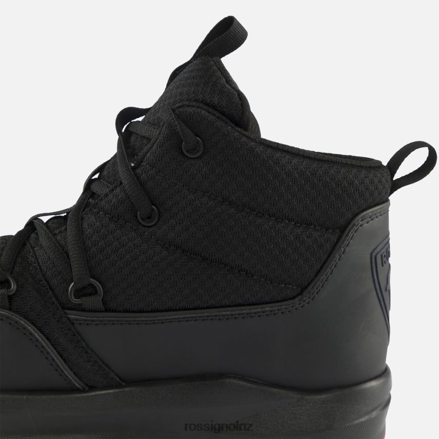 NZ Rossignol Men Resort Apres Ski Boots Black F222Z2211 Footwear
