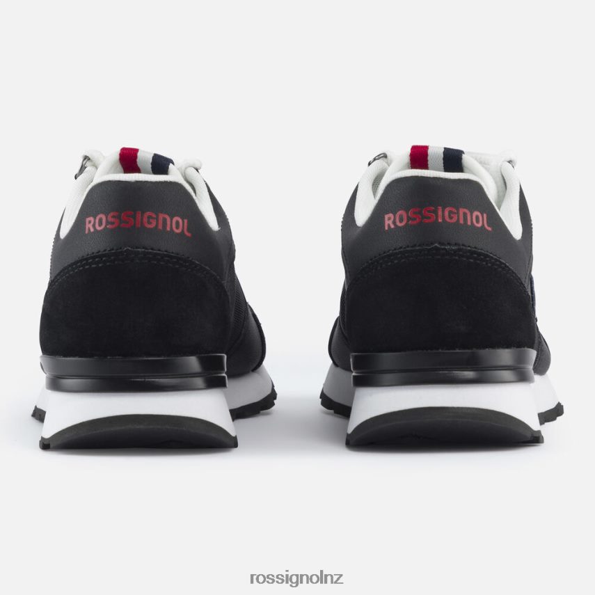 NZ Rossignol Men Heritage Sneakers Black F222Z214 Footwear