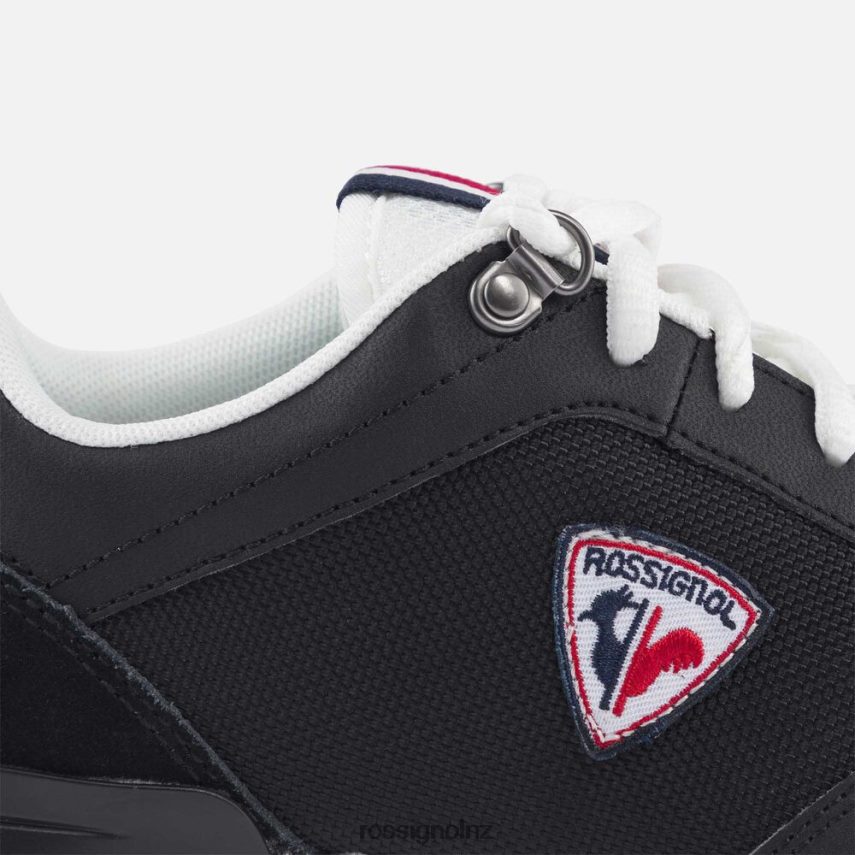 NZ Rossignol Men Heritage Sneakers Black F222Z214 Footwear