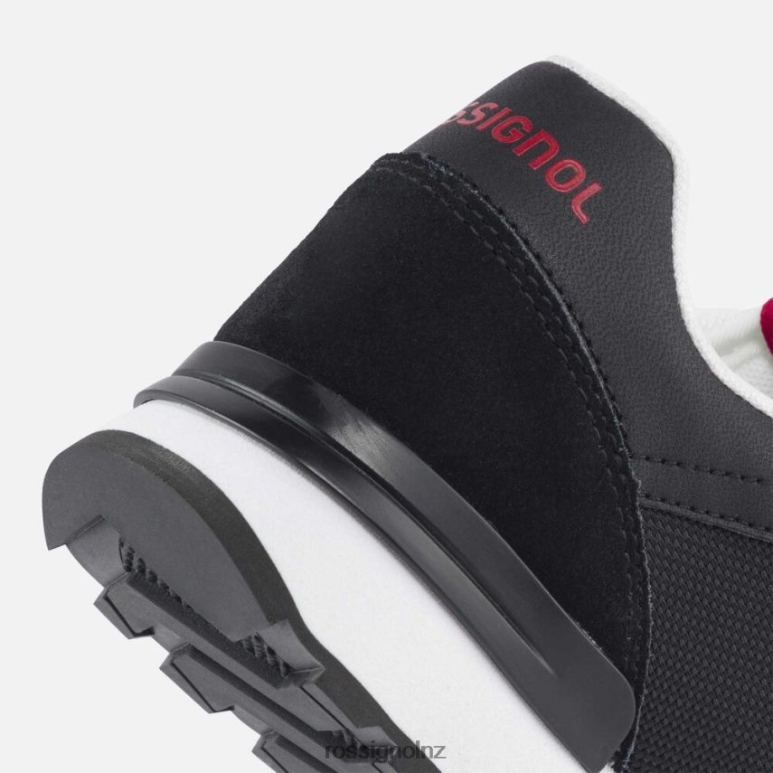 NZ Rossignol Men Heritage Sneakers Black F222Z214 Footwear