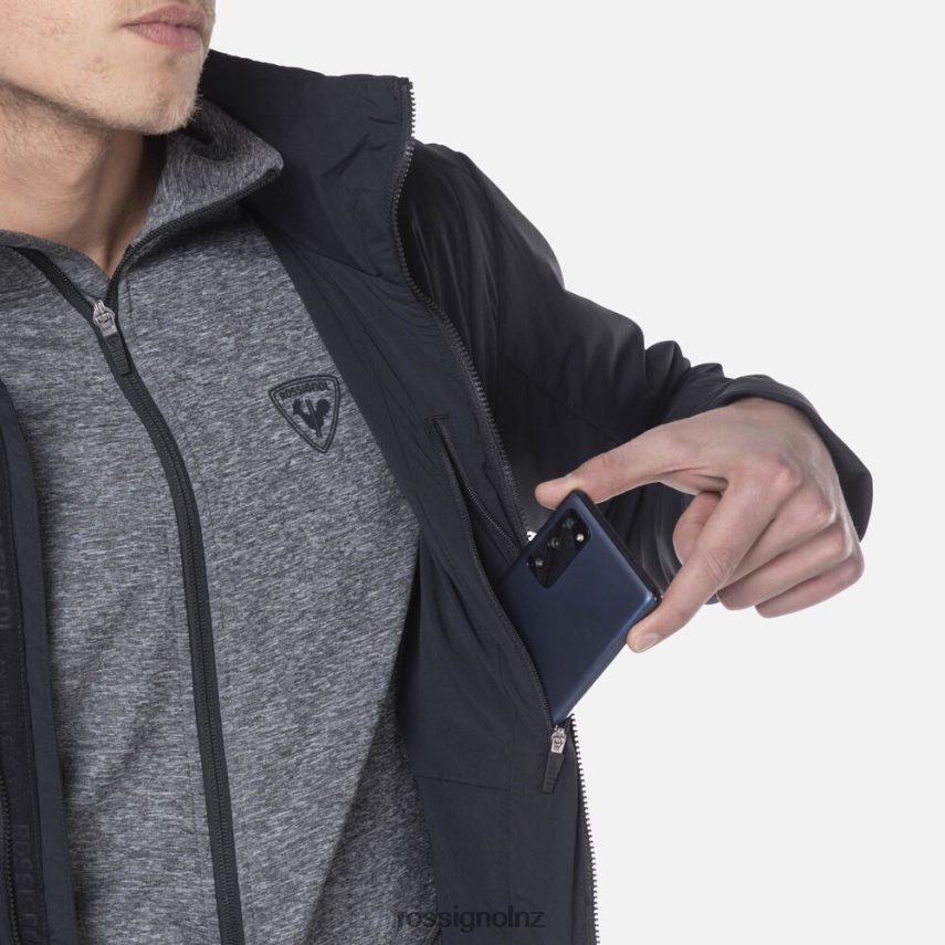 NZ Rossignol Men Opside Jacket Black F222Z2393 Tops