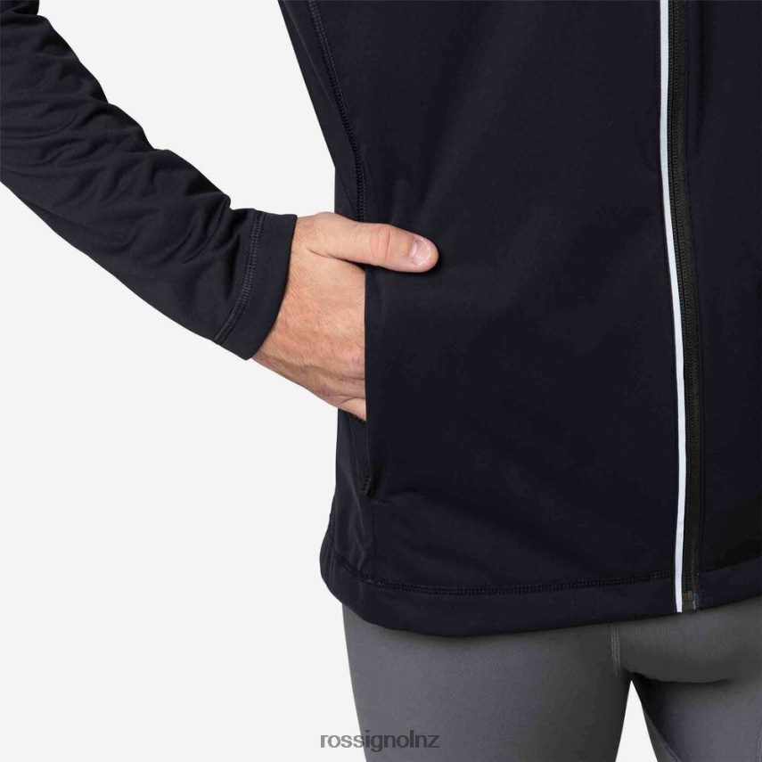 NZ Rossignol Men Poursuite Jacket Black F222Z2558 Tops