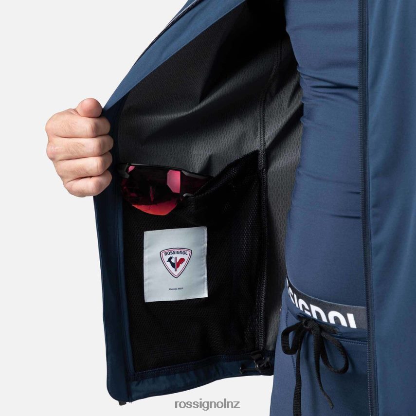 NZ Rossignol Men Poursuite Jacket Darknavy F222Z2553 Tops