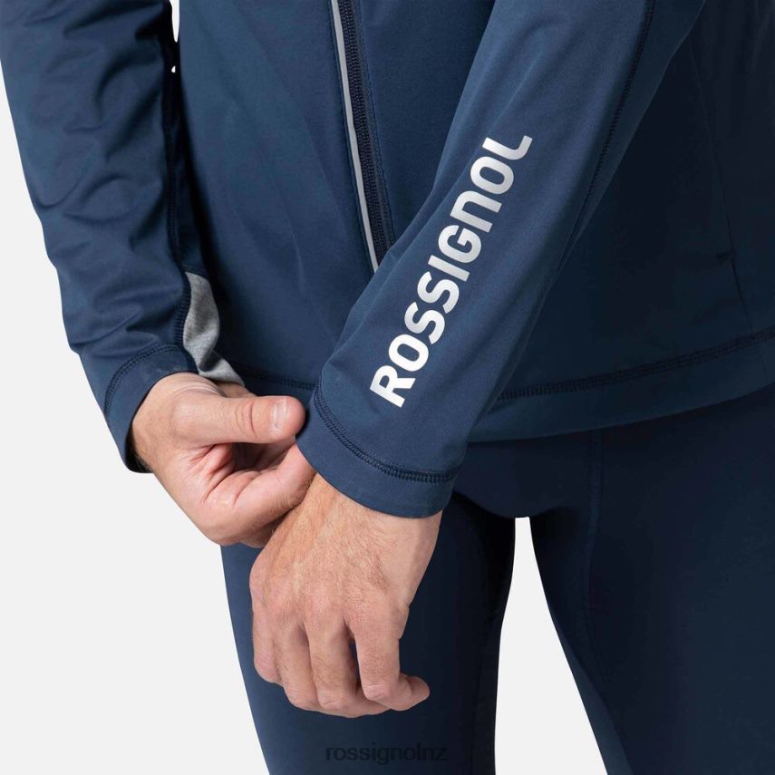 NZ Rossignol Men Poursuite Jacket Darknavy F222Z2553 Tops