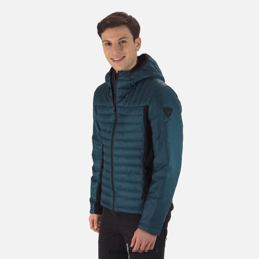 NZ Rossignol Men Skpr Hybrid Light Jacket Deepteal F222Z2451 Tops