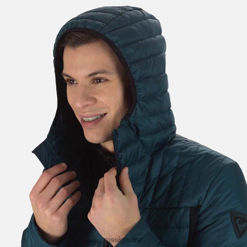 NZ Rossignol Men Skpr Hybrid Light Jacket Deepteal F222Z2451 Tops