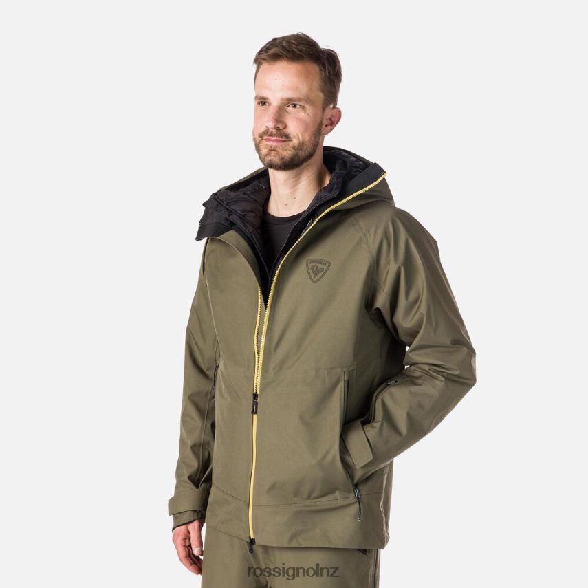 NZ Rossignol Men Skpr Three-Layer Jacket Acinusleaf F222Z2539 Tops
