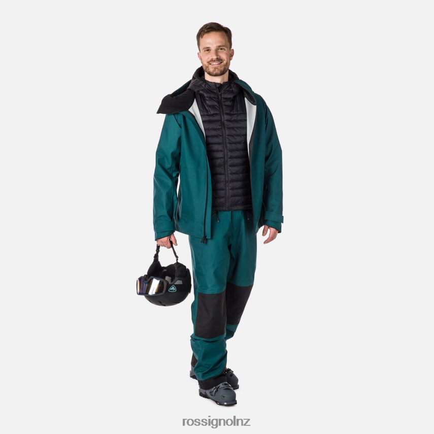 NZ Rossignol Men Skpr Three-Layer Jacket Deepteal F222Z2575 Tops