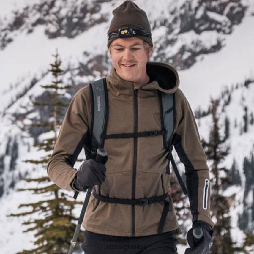 NZ Rossignol Men Softshell Jacket Acinusleaf F222Z2326 Tops