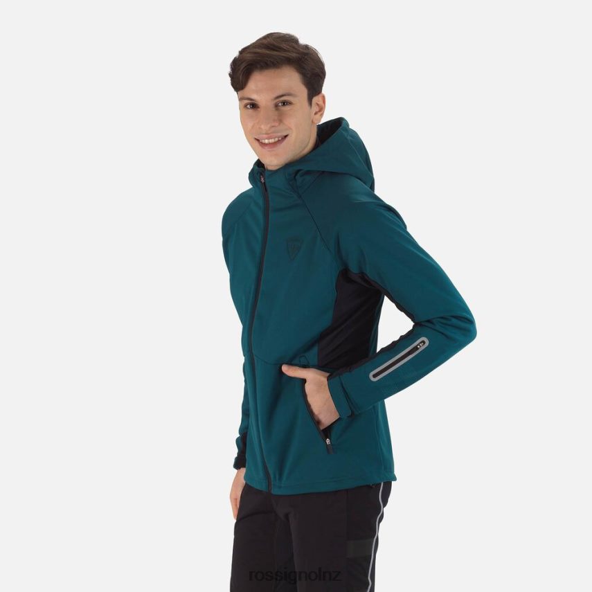NZ Rossignol Men Softshell Jacket Deepteal F222Z2344 Tops