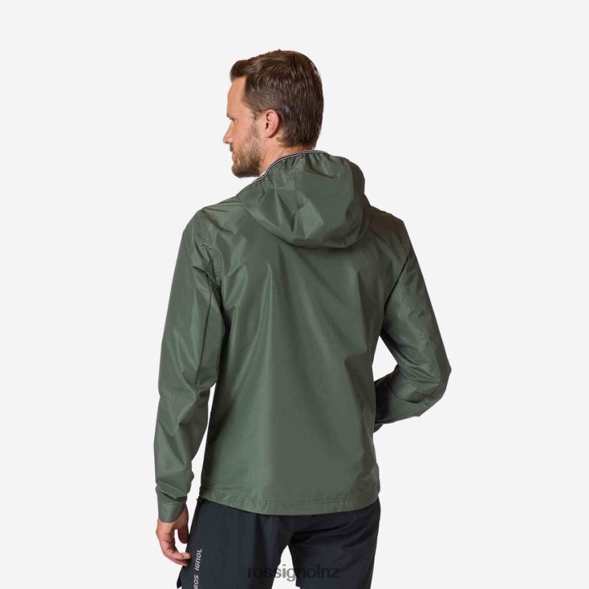 NZ Rossignol Men Active Rain Jacket Ebonygreen F222Z2187 Tops