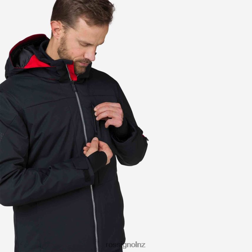 NZ Rossignol Men All Speed Ski Jacket Black F222Z2573 Tops
