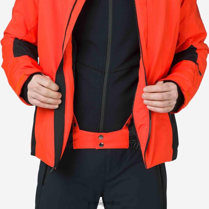 NZ Rossignol Men All Speed Ski Jacket Oxyorange F222Z2630 Tops