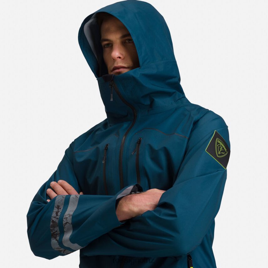 NZ Rossignol Men Atelier S Ride Free Ski/Snowboard Jacket Bluebird F222Z2542 Tops