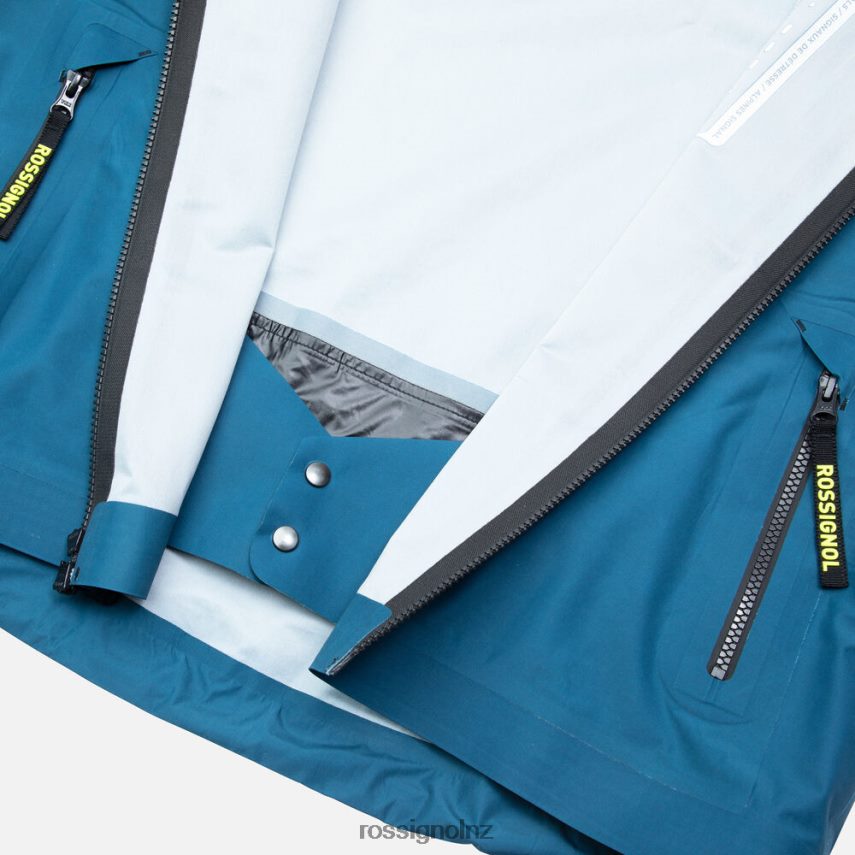NZ Rossignol Men Atelier S Ride Free Ski/Snowboard Jacket Bluebird F222Z2542 Tops