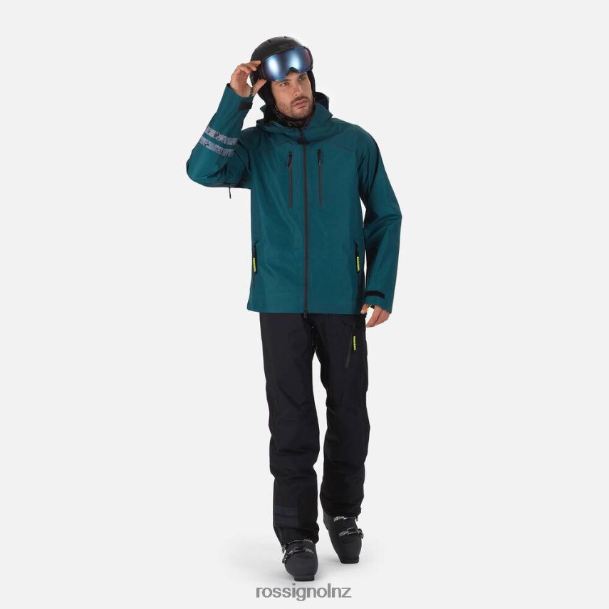 NZ Rossignol Men Atelier S Ride Free Ski/Snowboard Jacket Deepteal F222Z2572 Tops