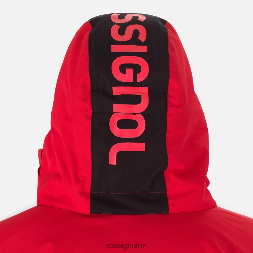 NZ Rossignol Men Controle Ski Jacket Sports Red F222Z2594 Tops