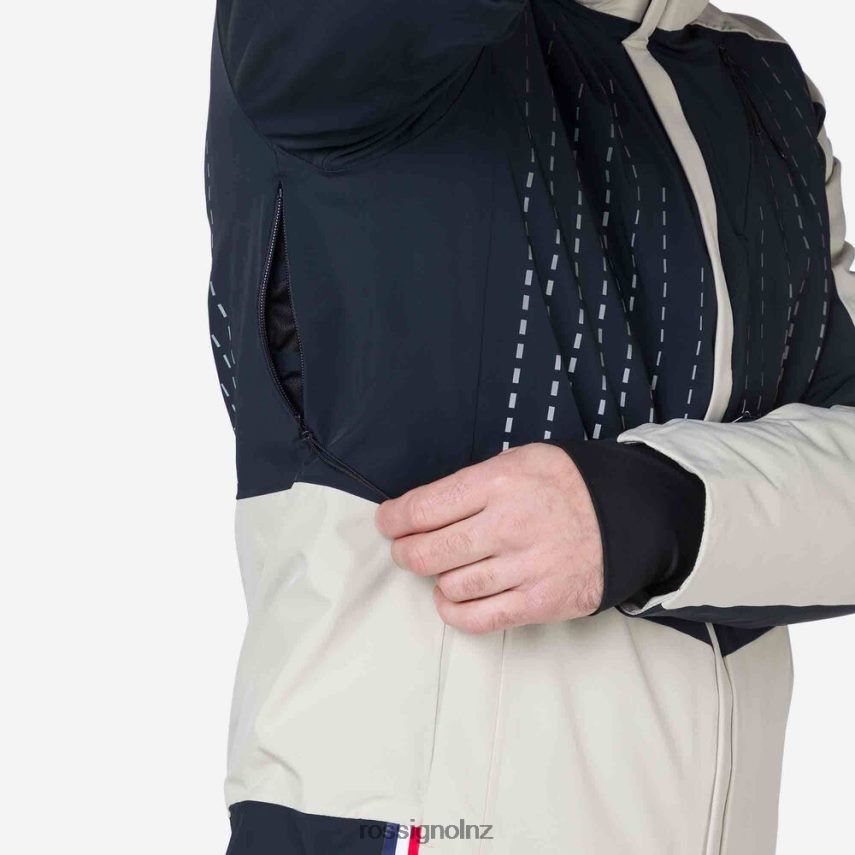 NZ Rossignol Men Degrade Ski Jacket Wilddove F222Z2625 Tops