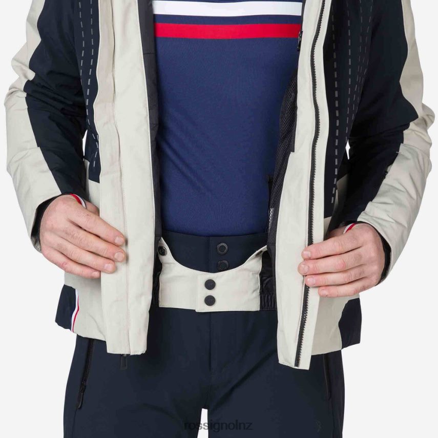 NZ Rossignol Men Degrade Ski Jacket Wilddove F222Z2625 Tops