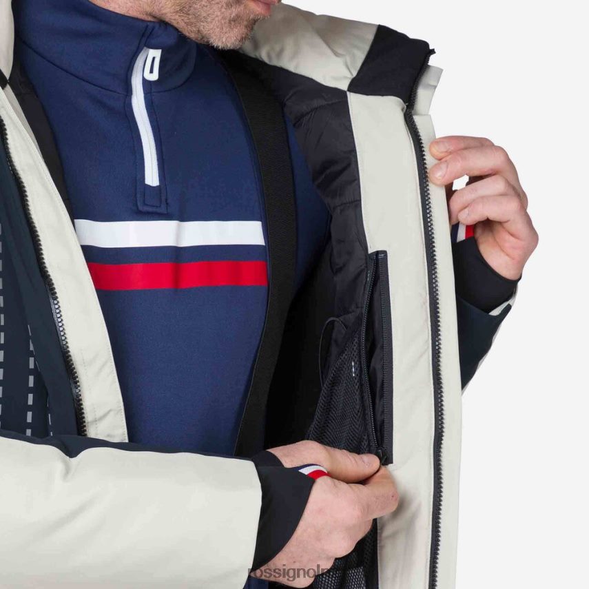 NZ Rossignol Men Degrade Ski Jacket Wilddove F222Z2625 Tops