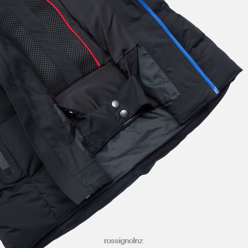 NZ Rossignol Men Depart Ski Jacket Black F222Z2156 Tops