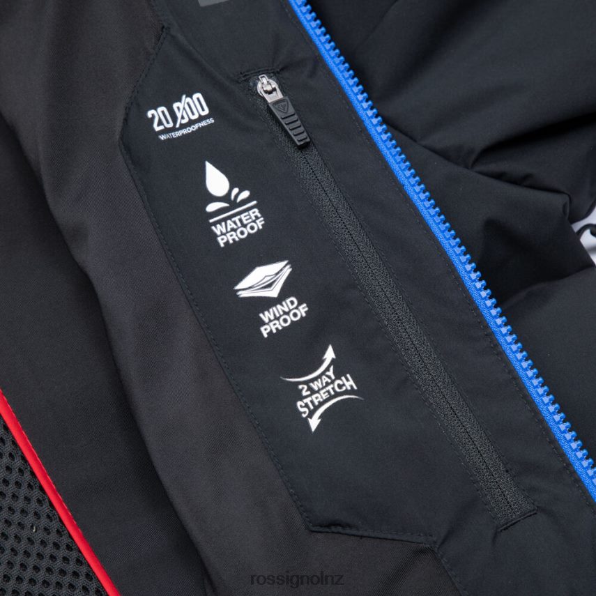 NZ Rossignol Men Depart Ski Jacket Black F222Z2156 Tops