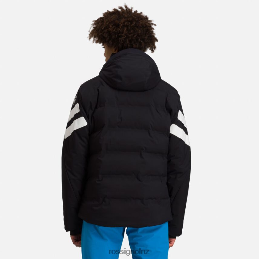 NZ Rossignol Men Depart Ski Jacket Black F222Z2156 Tops
