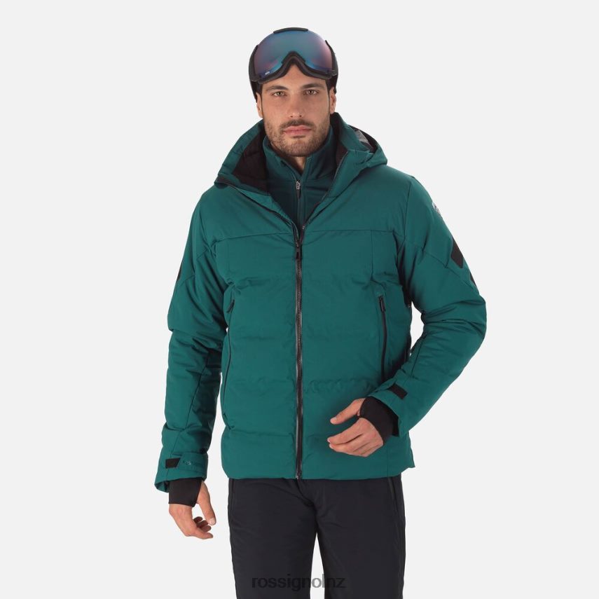 NZ Rossignol Men Depart Ski Jacket Deepteal F222Z2403 Tops