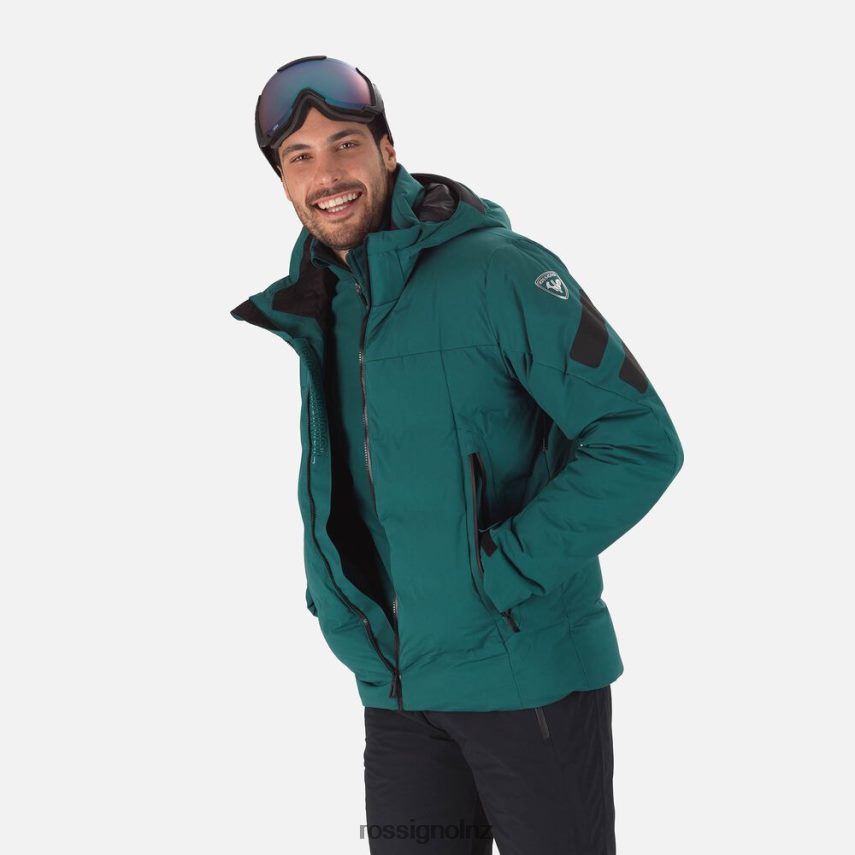 NZ Rossignol Men Depart Ski Jacket Deepteal F222Z2403 Tops