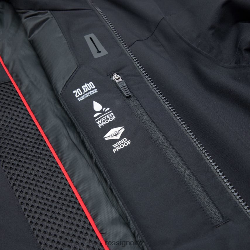 NZ Rossignol Men Fonction Ski Jacket Black F222Z2660 Tops