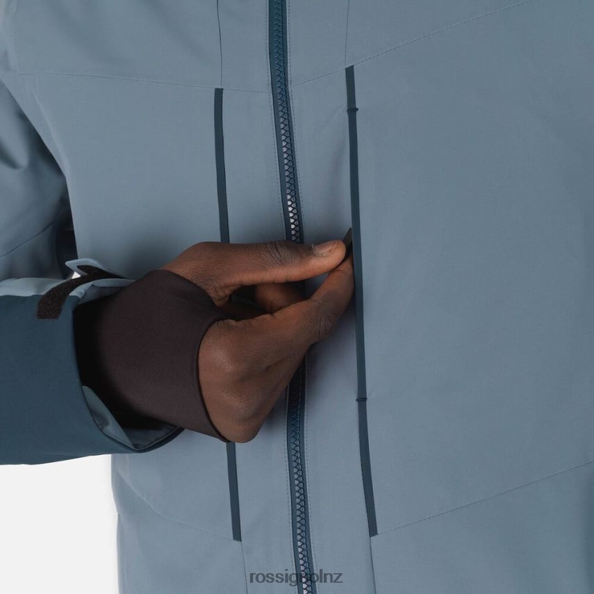 NZ Rossignol Men Fonction Ski Jacket Bluegrey F222Z2118 Tops