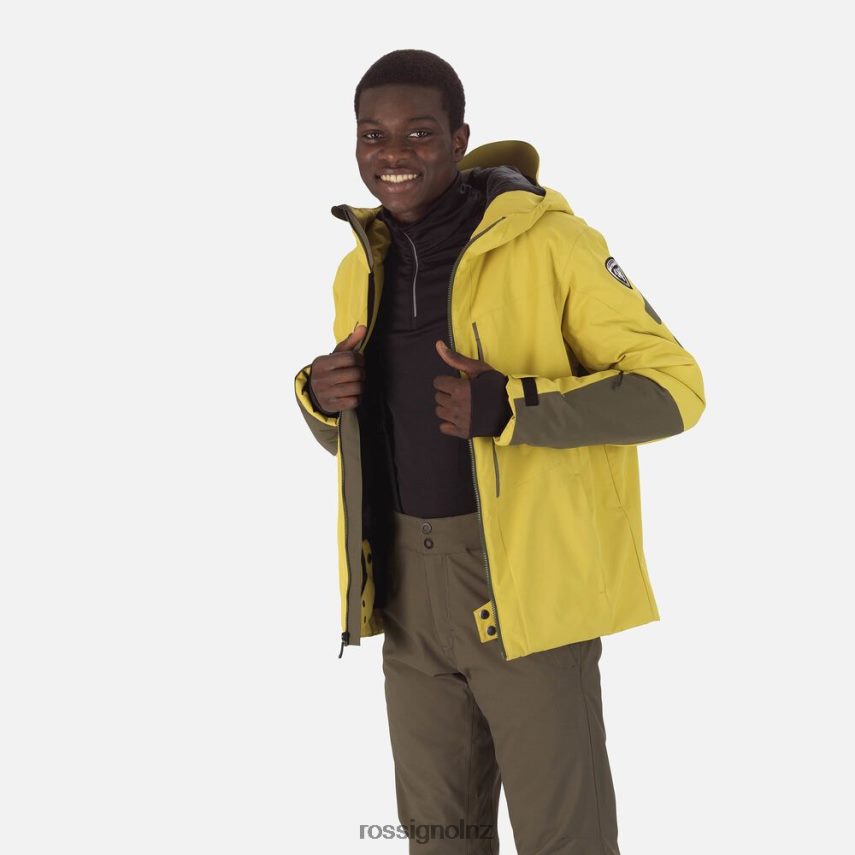 NZ Rossignol Men Fonction Ski Jacket Cressgreen F222Z2186 Tops