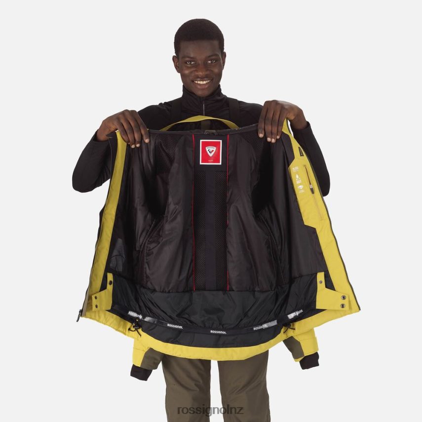 NZ Rossignol Men Fonction Ski Jacket Cressgreen F222Z2186 Tops