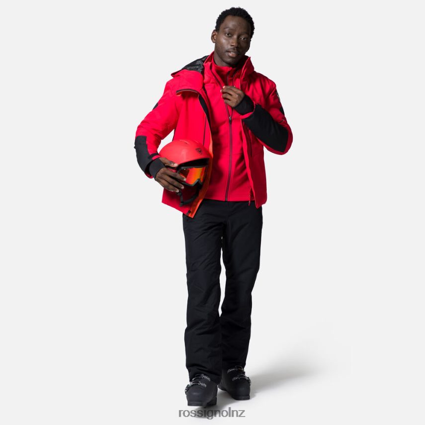 NZ Rossignol Men Fonction Ski Jacket Sportsred F222Z2160 Tops