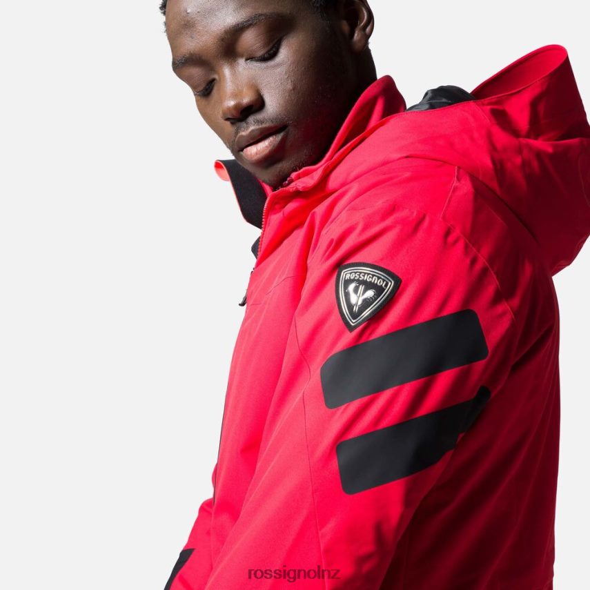 NZ Rossignol Men Fonction Ski Jacket Sportsred F222Z2160 Tops