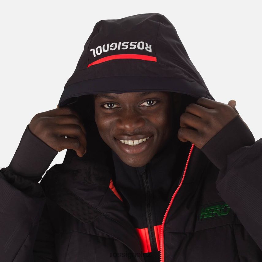 NZ Rossignol Men Hero Depart Ski Jacket Black F222Z2603 Tops