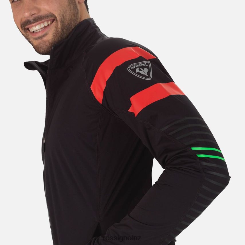 NZ Rossignol Men Poursuite Nordic Ski Jacket Carbonblack F222Z292 Tops