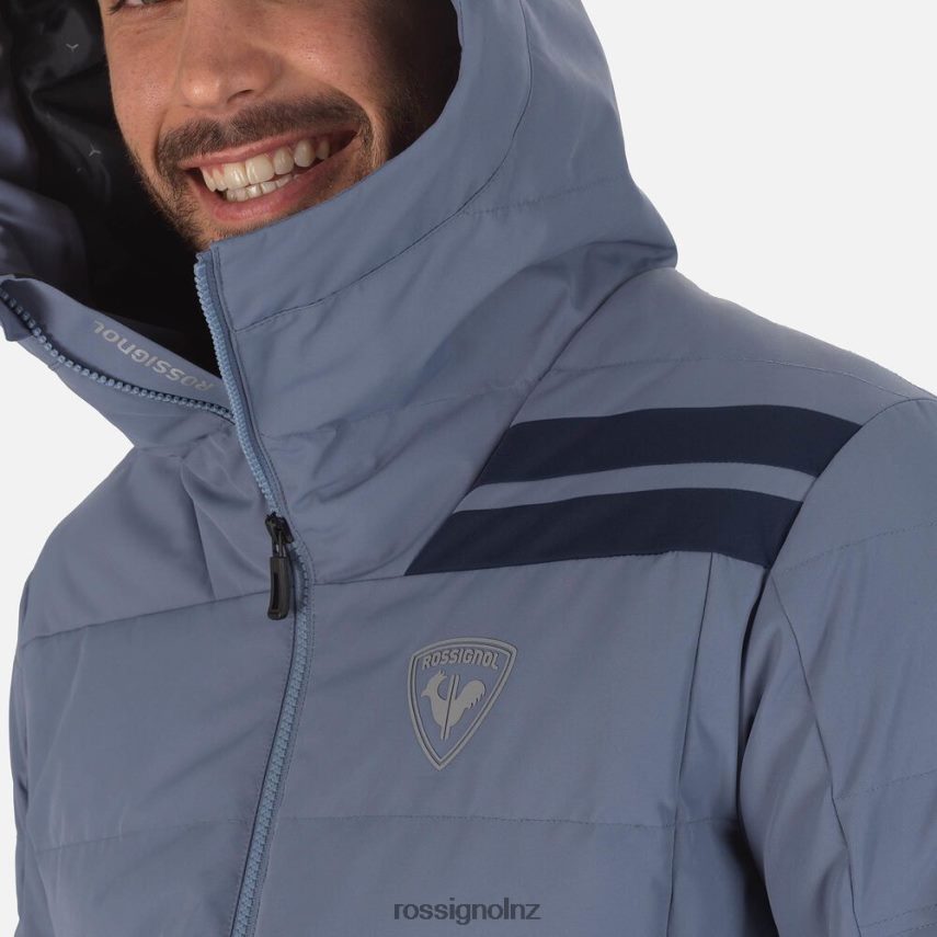 NZ Rossignol Men Rapide Ski Jacket Bluegrey F222Z2138 Tops