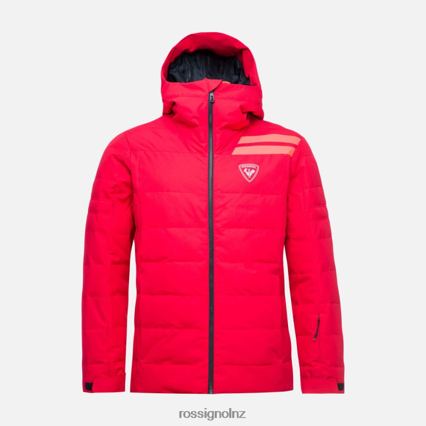 NZ Rossignol Men Rapide Ski Jacket Sportsred F222Z2169 Tops