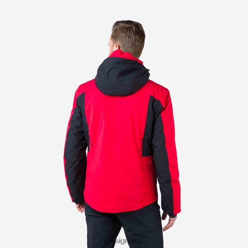 NZ Rossignol Men React Merino Ski Jacket Sportsred F222Z2592 Tops